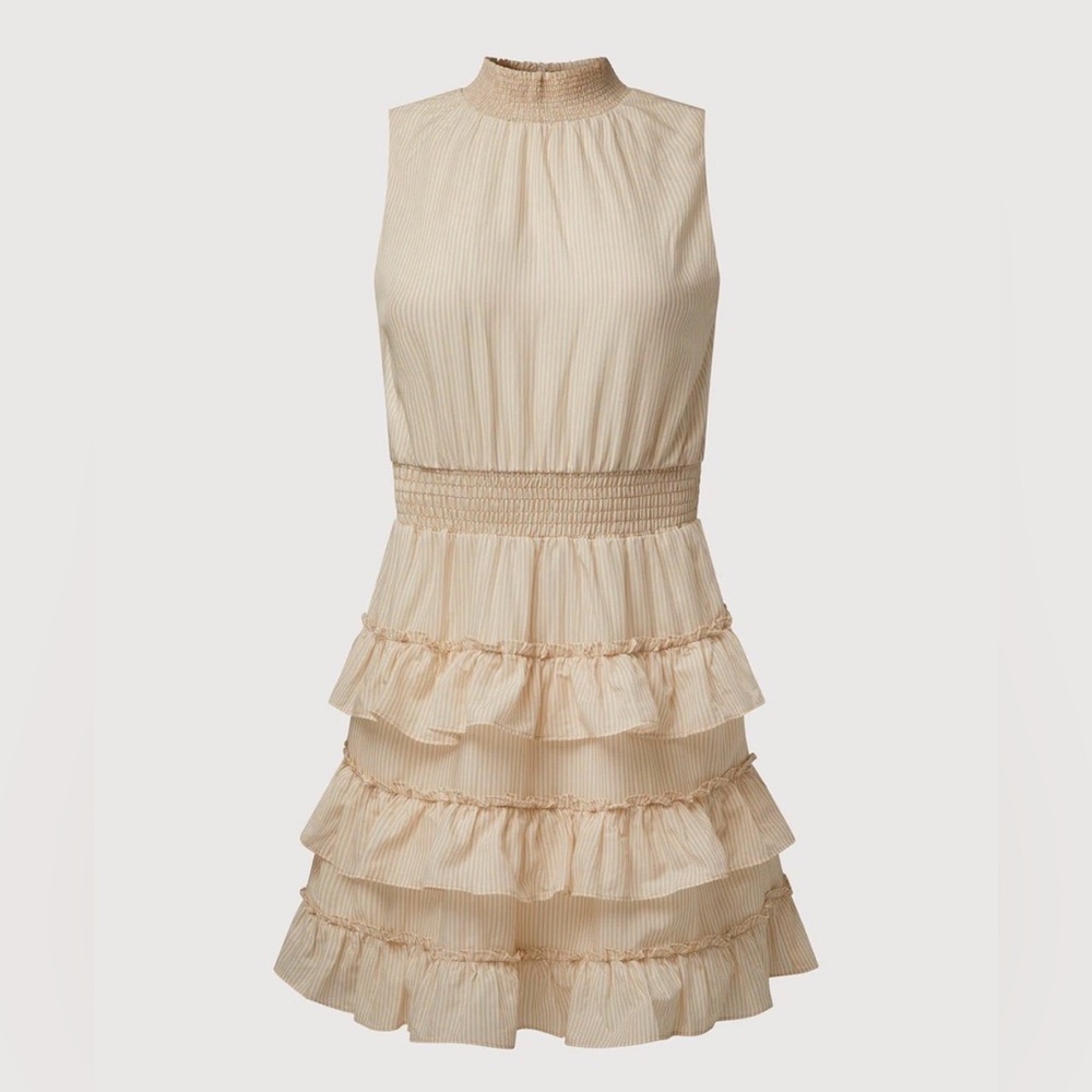 Rachel Parcell Halter Ruffle Mini - Picture 3 of 6